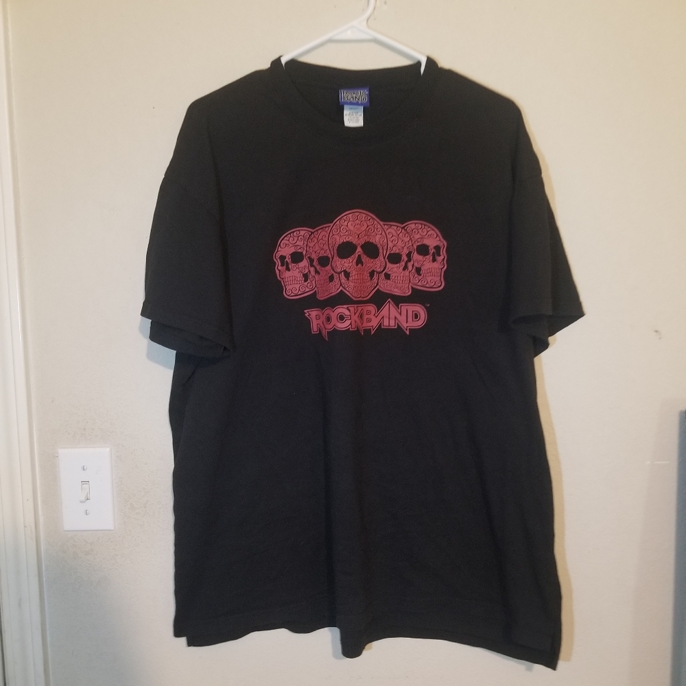 Y2K 2009 Rock Band Game Promo Tee XL